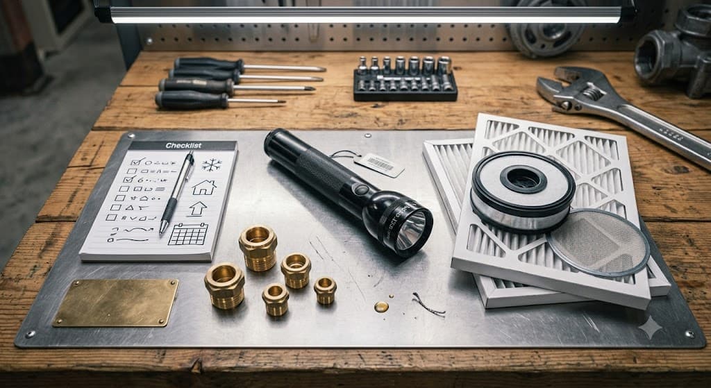 Professional trade tools and workmanship