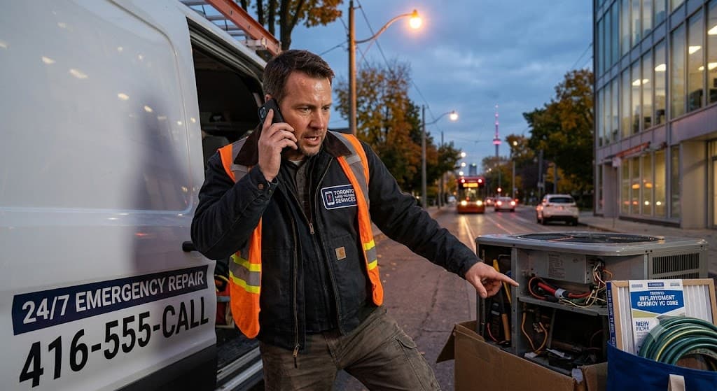 Emergency response technician on call