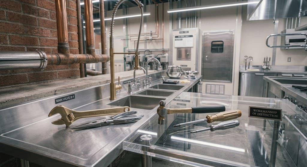 Professional trade tools and workmanship