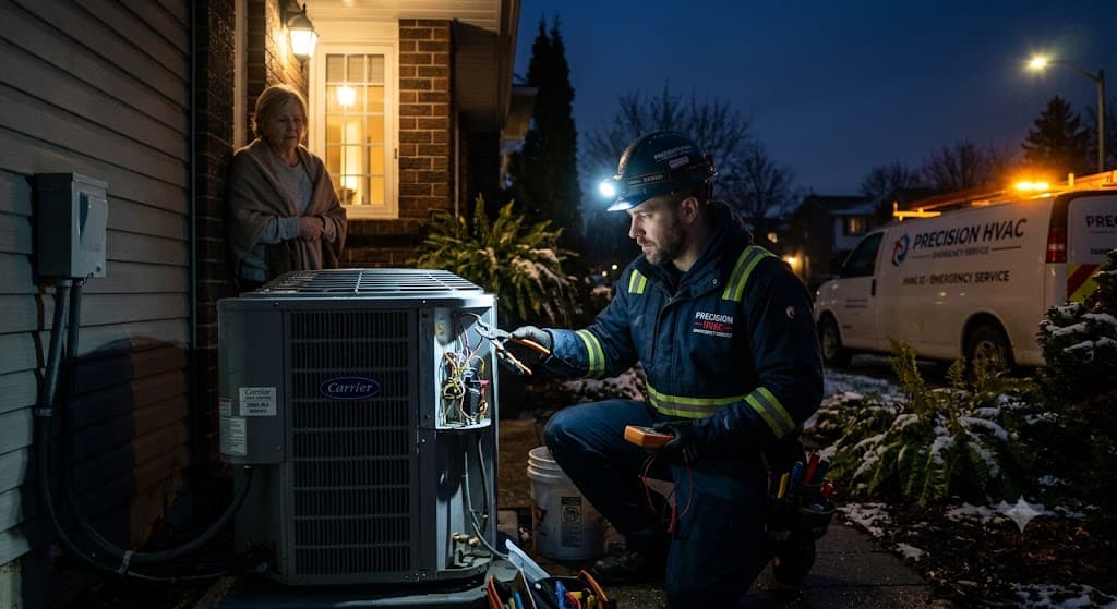 Emergency response technician on call